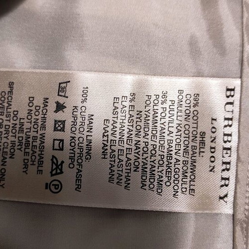 Burberry skirt like new, size S 36 8, black and beige