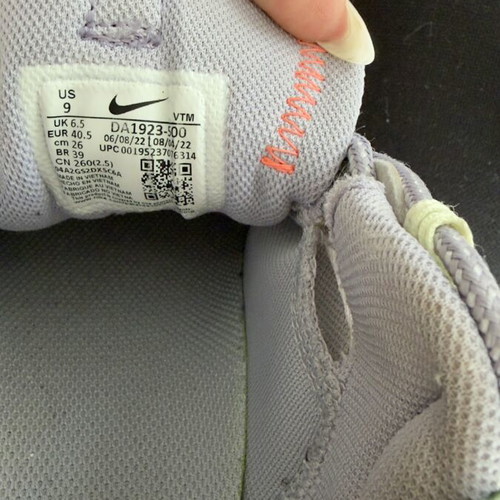Nike Air Max 2021 women's sneakers purple/grey EU 40.5