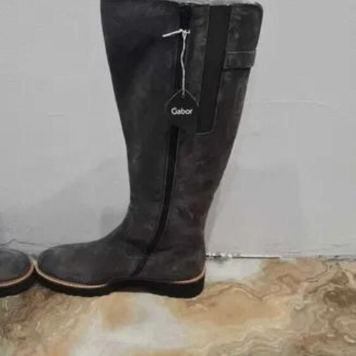 Gabor boots new, gray suede, size 42