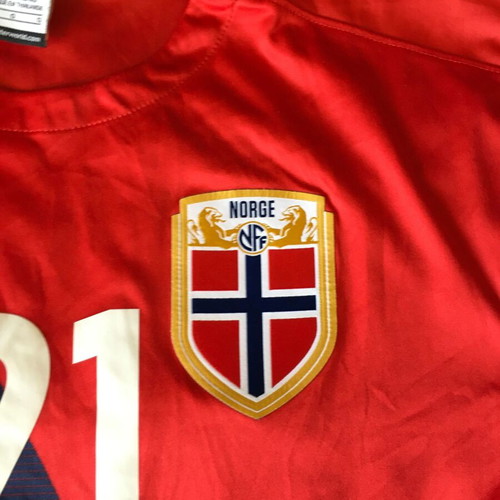Nike Norway Vegard Forrens 2015 football jersey size L