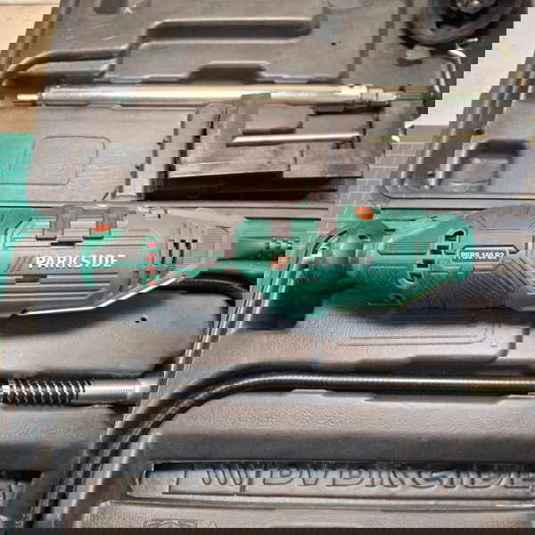 Πολυεργαλείο PARKSIDE PFBS 160 B2 τύπου Dremel 220V, και μεγάλη συλλογή εξαρτημάτων και αναλώσιμων.