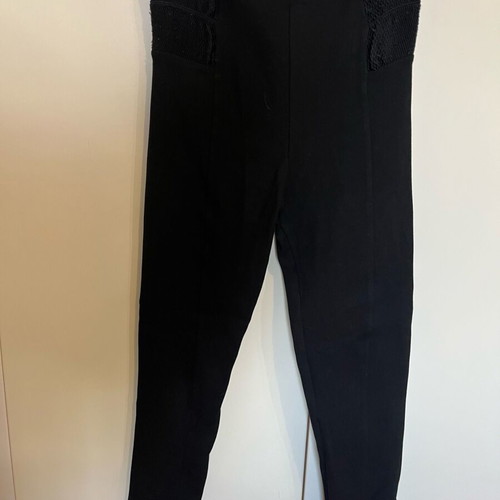 Celestino leggings size M like new, black