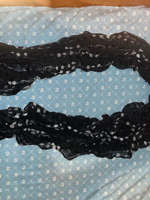 Black scarf new