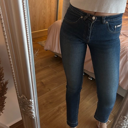 Express jeans used, straight leg, size S / 36 / 8