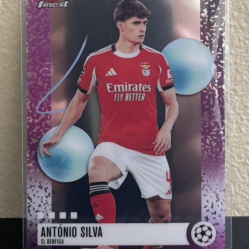2025-26 Topps Finest UCC Antonio Silva #345 card like new