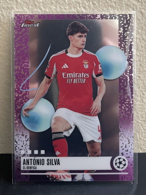2025-26 Topps Finest UCC Antonio Silva #345 card like new