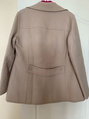 Wool jacket new beige size M