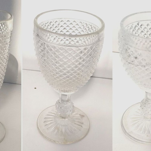 Special Glasses Set from Portugal, New, 53 Pieces Crystal and Glass