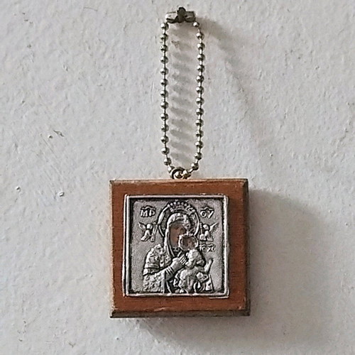 Mini double icon used, The Blessing of Tinos