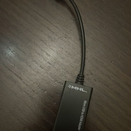MHL adapter Micro USB to HDMI used