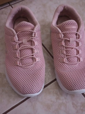 Skechers women's sneakers used, pink, size 36