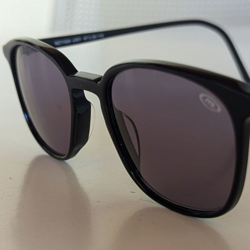 Moritz 11524 LK01 sunglasses used, black acetate, size 47