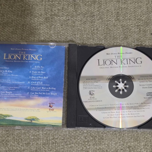 Lion King CD album used
