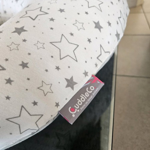 Cuddleco Nursing Pillow like new with removable pillowcase