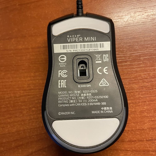 Razer Viper Mini gaming mouse like new, 8500dpi