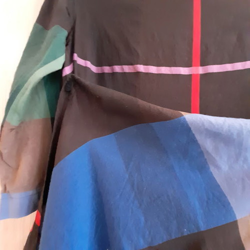 Issey Miyake summer dress size S used, colorful