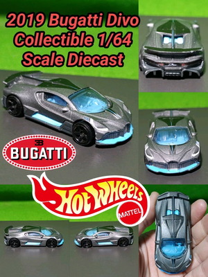 Bugatti Divo 2019 συλλεκτικό αυτοκινητάκι 1/64 μεταχειρισμένο Hot Wheels