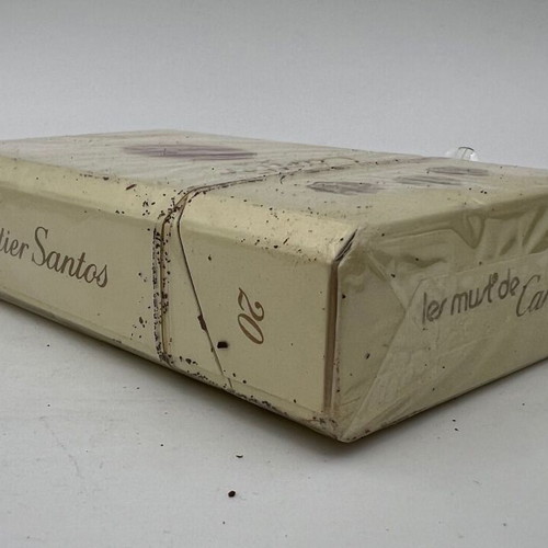Cartier Santos Kings cigarette pack vintage sealed from 1980s Les Must de Cartier