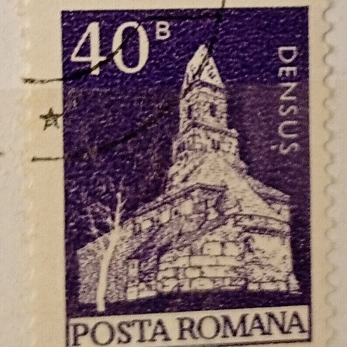 Romanian stamps used, pack of 11 pieces