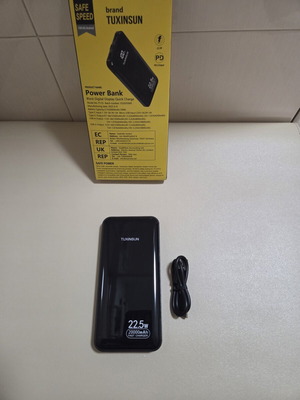 Tuxinsun portable power bank 20000mAh with fast charging