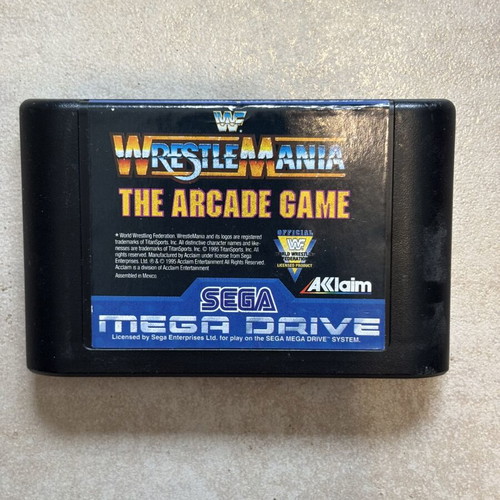 WWF Wrestlemania The Arcade Game Sega Mega Drive