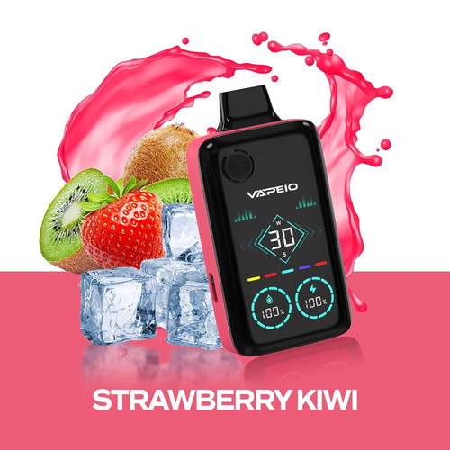 Strawberry Kiwi e-cigarette new, 20000 puffs