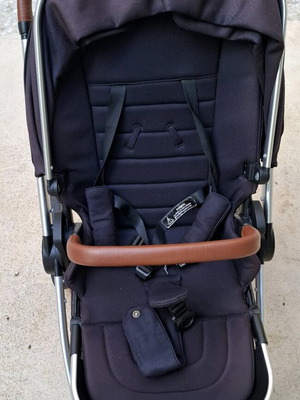 Καρότσι μωρού 3 σε 1 μεταχειρισμένο, navy, με αυγό Cybex Aton B2 i-size