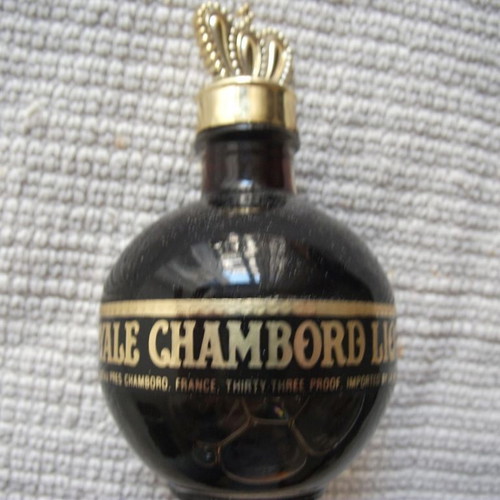 Royale Chambord Liqueur miniature like new, rare condition