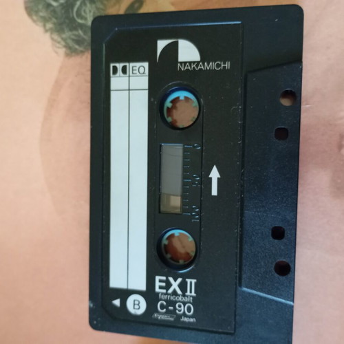 Nakamichi Ex-II C-90 cassette tape like new, collectible ferricobalt