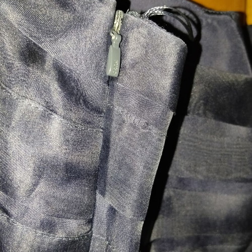 Cocktail dress Hugo Boss navy blue new with spaghetti straps