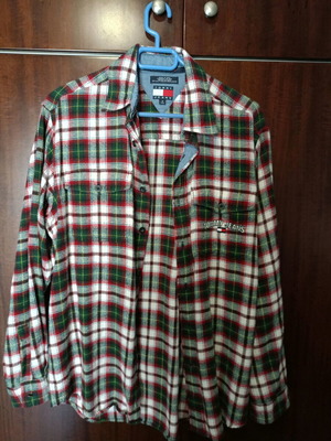 Tommy Jeans vintage plaid shirt size S like new