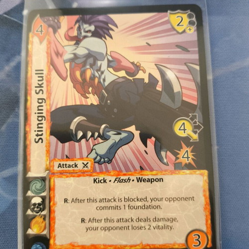 Stinging Skull UFS CCG card new, Near Mint