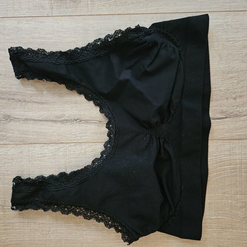 Bustier black one size like new