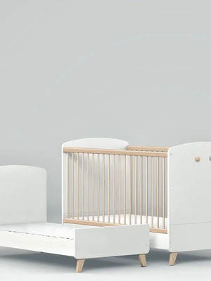 Κούνια Kallen White 140x70cm σαν καινούργιο με στρώμα