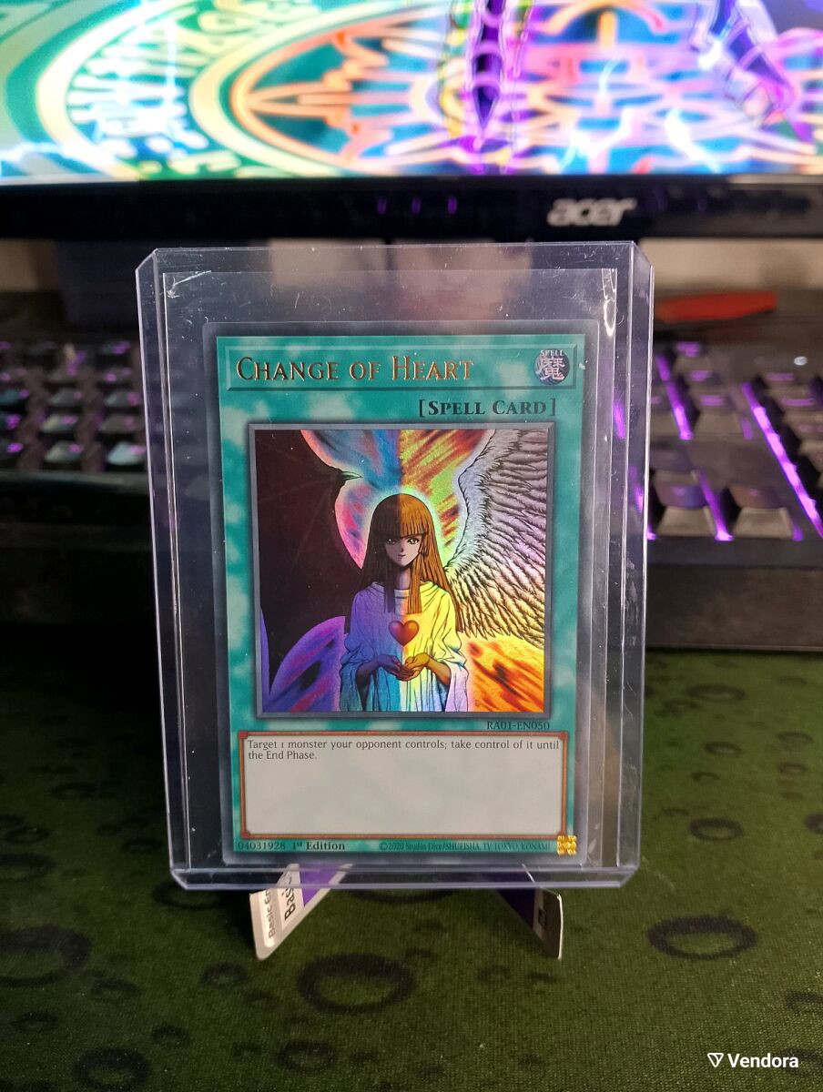 Change Of Heart RA01-EN050 Yu-Gi-Oh! card -  2,99 - Vendora.cy