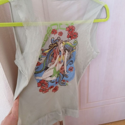 Freesoul blouse new, size M/L, viscose and silk