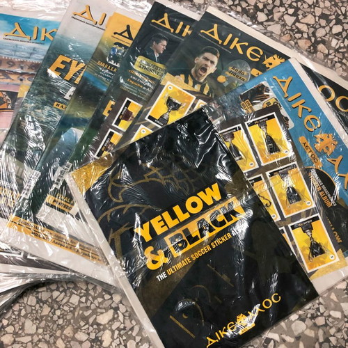 AEK Yellow-Black album and 31 Dikefalos newspaper issues new