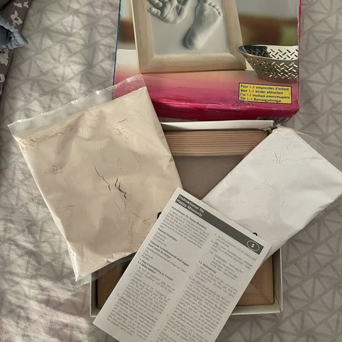 Happy Moments baby hand and foot print kit