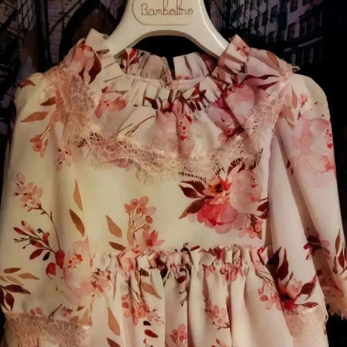 Patachou dress 3 years pink floral -  55,00 - Vendora.cy