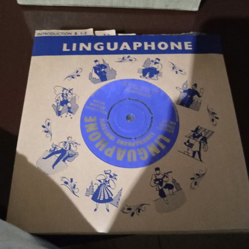 Linguaphone small discs like new