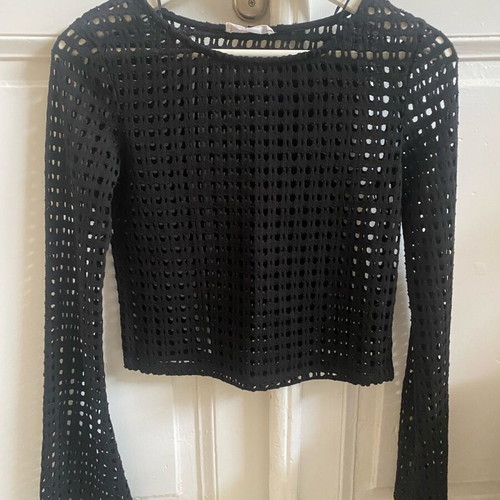 Terranova cover up top black like new, size small