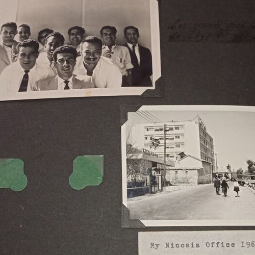 Cyprus 1962 photo album used with 133 photographs