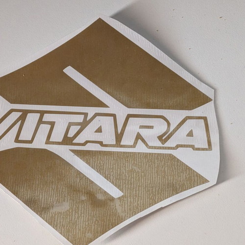 Suzuki Vitara sticker gold color 15x15 cm new