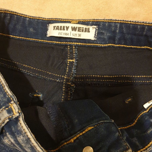 Tally Weijl jeans like new, size S, dark blue, very elastic fabric