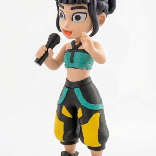 Zoey K-Pop Collectible Figure 15cm Premium 3D Print
