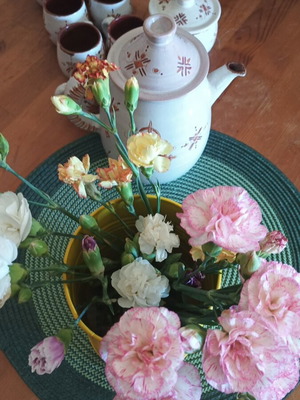 Ceramic coffee and tea set new, traditional handmade style