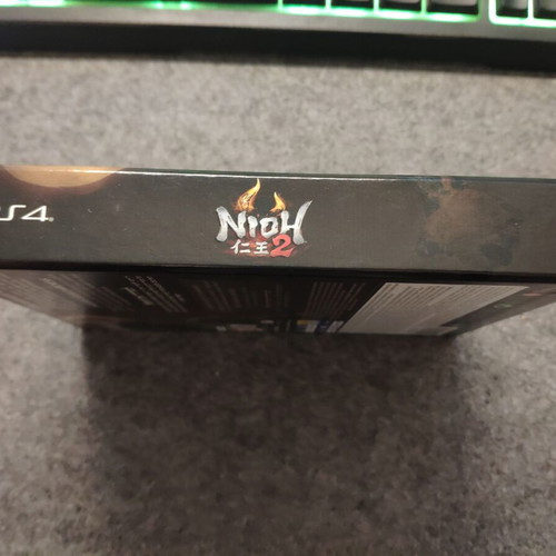 Nioh 2 Special Edition PS4 like new with Steelbook and Artbook