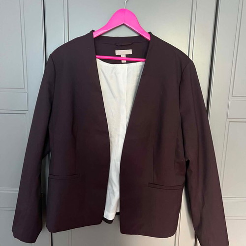 H&M red blazer XL