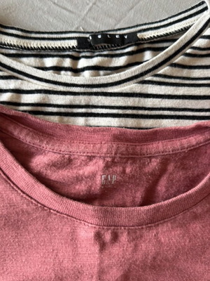 Sisley and Gap children's tops, size 134 cm, black