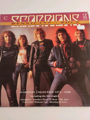 Scorpions Hurricane Rock double vinyl used